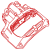 Zacisk 300px